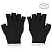 PRETTY SEE Moisturizing Gloves Gel Moisture Spa for Cracked Skin Care and Instant Soften Repair, Black