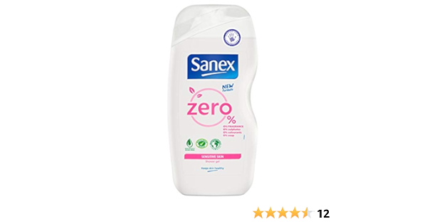 sanex sensitive shower gel