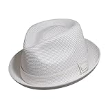 Bailey 81670 Mens Billy Hat, White-XXL