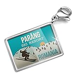 Clip on Charm & Bracelet Set Parâng Ski Resort