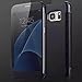 Galaxy Note(7) Mirror Shell, OMORRO Newest Awesome Luxury Clear View Flip Smart Stay Window Sleep/Awake Function [QR Code] Mirror Ultralight Slim Protection Case for Samsung Galaxy Note(7) Black