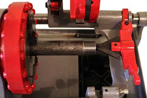 Electric Pipe Threader Machine (1/2" - 2") Threading, Cutter, Deburrer, NPT P50 - Thumbnail 3