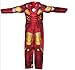 Halloween Costume Superhero Cosplay Fancy Dress Halloween Party for Kids Boys- Iron Man (Red) (S)