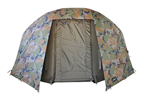 MK-Angelsport Winterskin für 5 Seasons Camouflage 2- Mann Dome (kein Zelt nur Ãberwurf), Carp Dome, Overwrap for Bivvy/Angelzelt – Bild 4