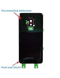 OmniRepairs - Tapa trasera de repuesto para Samsung Galaxy S9 y S9 Plus (todos los modelos) con adhesivo y kit de herramientas de reparación