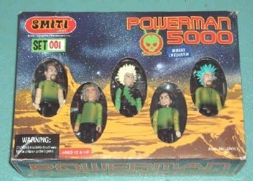 Stevenson Entertainment Powerman 5000 Limited Edition Collectible Figurine Set