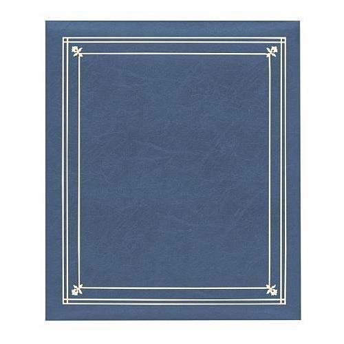 Pioneer Post Bound, Clear Pocket Photo Album with Solid Color Covers, Holds 12-5x7