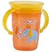Nuby 1pk No Spill 2-Handle 360 Degree Printed Wonder Cup - Colors May Vary, 8 Ounces