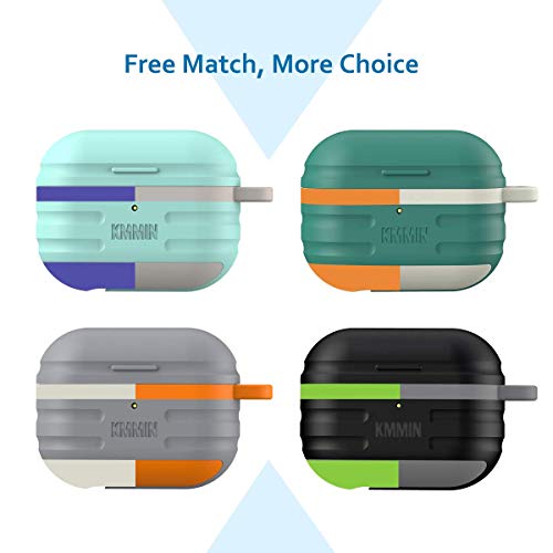 KMMIN Waterproof Case for AirPods Pro 1st & 2nd Generation, Premium