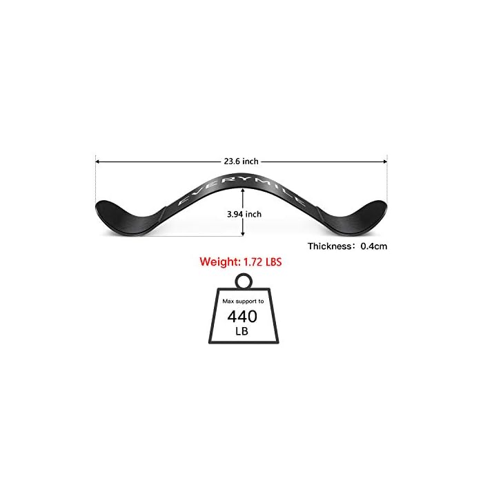 EVERYMILE Fitness Arm Curl Blaster, Sports Arm Blaster, Biceps Triceps