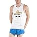 BOA Mens Printed Running Singlet (2600P)