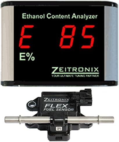 Zeitroinx ECA-1 Ethanol Content Analyzer Display Kit w/ Flex Fuel Sensor (Red)