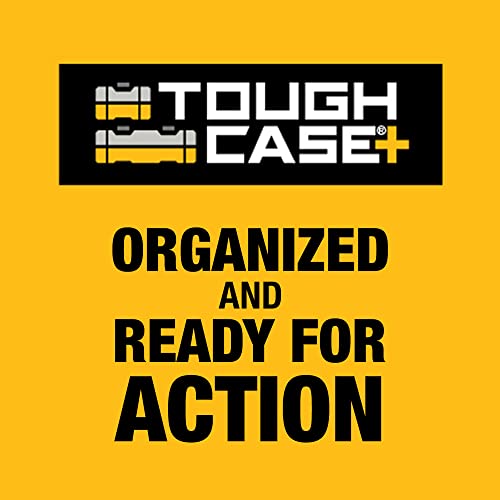 DEWALT Screwdriver Bit Set with Tough Case, 45Piece (DW2166),Grey