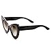 zeroUV - High Fashion Bold Oversized Women's Cat Eye Sunglasses