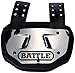 Battle Back Bone Back Plate – Rear Protector Lower Back Pads for Football Players – Backplate Shield with High Impact Foam Backing - Available in Youth and Adult Sizes
