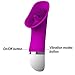 NewMaxer Clitoral Stimulator Vibrating Clit Massager G-Spot Vibrator for Women (D-White)