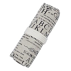SIPLIV Canvas Roll-up Pencil Wrap, Travel Drawing