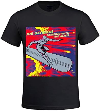Joe Satriani Surfing With The Alien T Shirt Men Funny Crew Neck