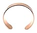 John S. Brana Chased Copper Cuff Bracelet Handmade Jewelry - 100% Solid Uncoated Copper
