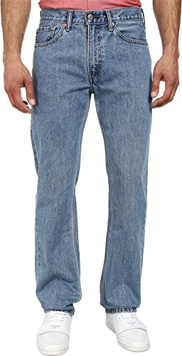 Levi s Men s 505 Regular Fit Jean, Light Stonewash, 33x29