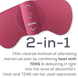 Beurer EM50 TENS Unit and Heating Pad - Portable