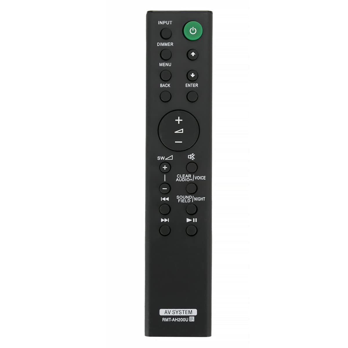 RMT-AH200U VINABTY Replace Remote Control Fit for Sony Sound Bar Home Audio AV System HT-CT390 SA-CT390 SA-CT390 HT-RT3 SA-WRT3