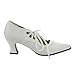 Funtasma Women's Victorian-03 Boot, White Polyurethane, 9 M US