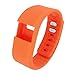 Nicequip TM Replacement Bands Wristband Strap with Clasps with TW64 charger for TW64 (Orange)