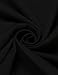 COOFANDY Men's Ruffle Shawl Collar Long Sleeves Cardigan (Small, Black)