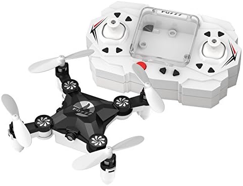 [Mini Pocket Drone] Eudora FlyFun 4CH 6 Axis Go Quadcopter - 3D Flip, LED, Headless Mode, Oyro RC Micrne Key Return Nano Copters