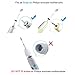 Senyum Replacement Toothbrush Heads, DiamondWhite Sonic Brush Heads