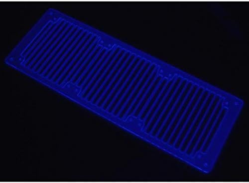 AC Ryan RadGrillz – Stripes 3 X 120 Acryl UVBlue – Computer Cooling Components (Blue)