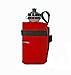 Bushwhacker Shasta Red - Insulated Bike Water Bottle Holder w/ 20 oz. Bottle - Two Point Bike Frame & Handlebar Attachment w/Belt Loop