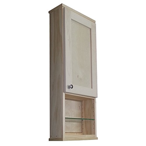 Wood Cabinets Direct 5. Deep Inside Hamilton Shaker Series on the Wall Cabinet with 12" Open Shelf, 30"