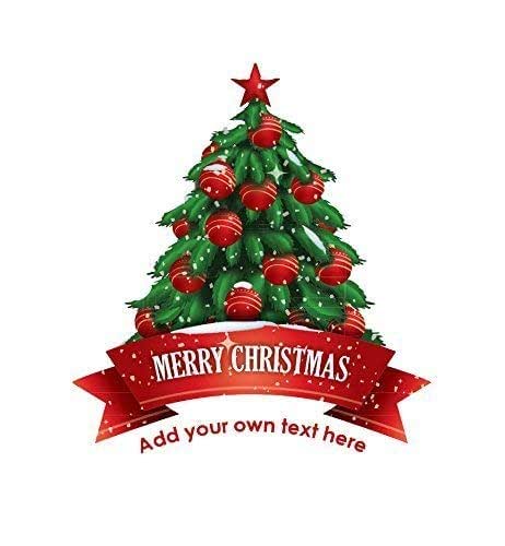 Amazon.com: Temporary tattoo Christmas tree custom | Holiday fake