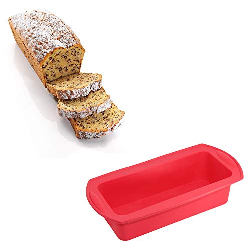 Bakeware Loaf Pan, 11 x 5 inch, Silicone Bread Toast Mold - Thumbnail 4