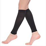 DCCDU Medical Calf Shin Splint Compression Sleeve(1 pair,Women&Men) Firm Support 20-30mmHg for Running,Athletic Sports,Flight Travel-Leg Compression Socks for Varicose Veins,Lymphedema And So On