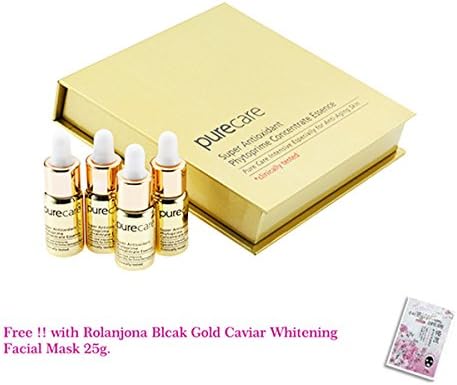 BSC PURE CARE SUPER REJUVENATING ANTIOXIDANT PHYTOPRIME CONCENTRATE ESSENCE ANTI WRINKLE AGING[GET FREE TOMATO FACIAL MASK &amp; CERAMINE UV LINE GINKGO PLUS WHITENING CREAM 8.50ML.]