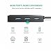 UGREEN USB Card Reader Hub 3 Ports USB 3.0 SD TF Card Adapter Hub Combo for MacBook Pro Air, Windows Surface Pro, iMac, PCs and Laptops Support Compact Flash Memory Cards Black