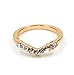 ArRord V-shaped Fashion Rhinestone Tail Ring