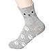Evei 3pack Cute Cats Socks Women's Made in Korea Cotton