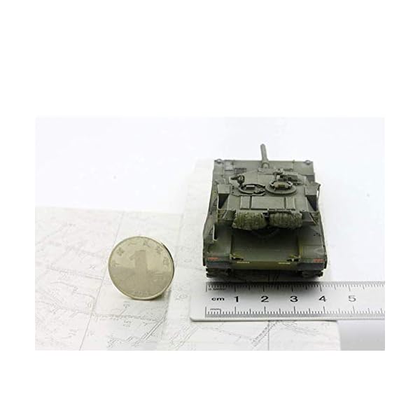 XHH Militärisches 1/87 Plastikpanzermodell, 2. Weltkrieg Deutschland M1 Abrams Abrams Hauptpanzer Fertigmodell – Bild 6