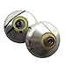 MAGICYOYO N9 Unresponsive Professional Floating Cloud N9 Aluminum Alloy Yo-yos Ball 5 Strings Glove and Yoyo Bag Silver with Black
