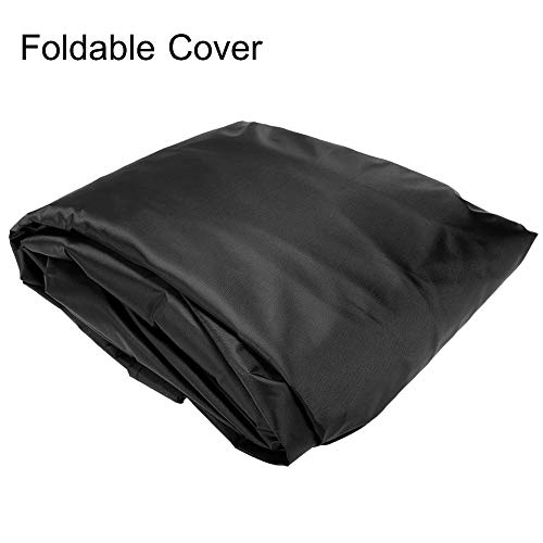 VVHOOY Waterproof Lawn Tractor Mower Cover,54inch 210D Oxford Heavy Duty Riding Lawn Cover,Universal Fit for Toro, Craftsman, Honda, Husqvarna, John Deere,Cub Cadet, Greenworks Lawn Mower and More