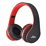 Wireless Headphones,FORTULY Bluetooth Headset with Microphone for Kids Adult ,Lightweight On-Ear Headphones,Earphones for FM Radio MP3 MP4 PC Tablets Mobiles- Adjustable