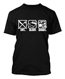 Eat Sleep Shoot Men's T-shirt