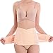 GOEGE Postpartum Belly band Postpartum Recovery Surgery Support Belly Wrap for C-Section Hernia and Tummy Tuck Abdominal Compression Binder