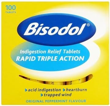 Bisodol Indigestion Relief Tablets X 100 by Bisodol