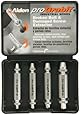 Alden 8440P Pro Grabit Broken Bolt and Damaged Screw Extractor 4 Piece Kit