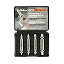 Alden 8440P Pro Grabit Broken Bolt and Damaged Screw Extractor 4 Piece Kit